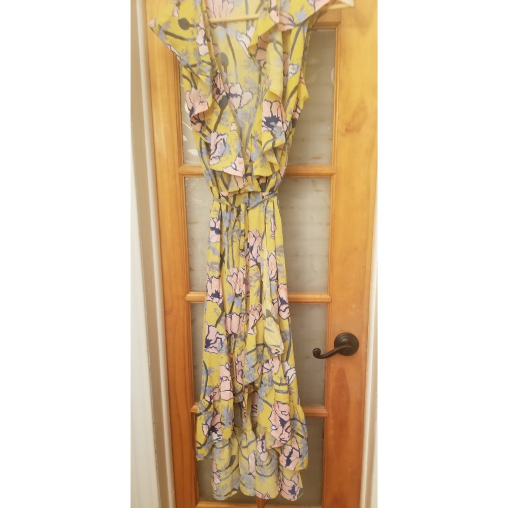 Floral Print Ruffle Dress - Picture 4 of 5